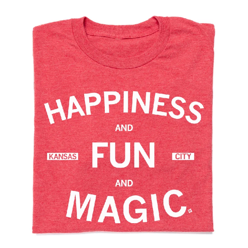 Women's Blouse with FlouncesHappiness Fun Magic