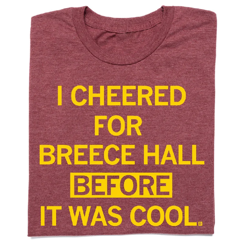 Women's Blouse with Cropped LengthI Cheered For Breece Hall Before It Was Cool