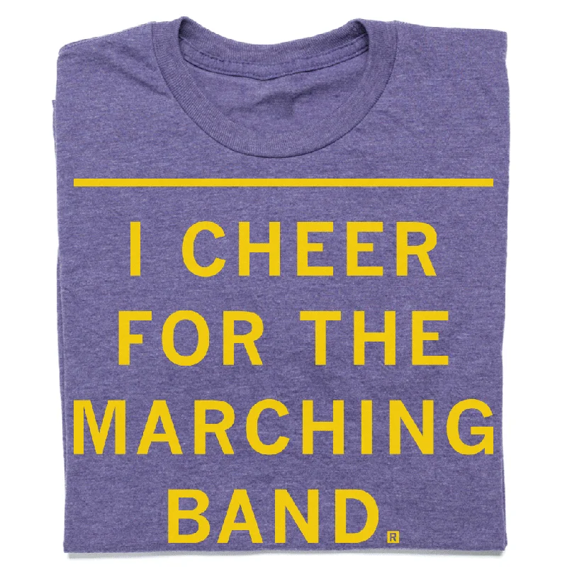 Women's Blouse with Gathered SleevesI Cheer For The Marching Band (Pick-A-Color)