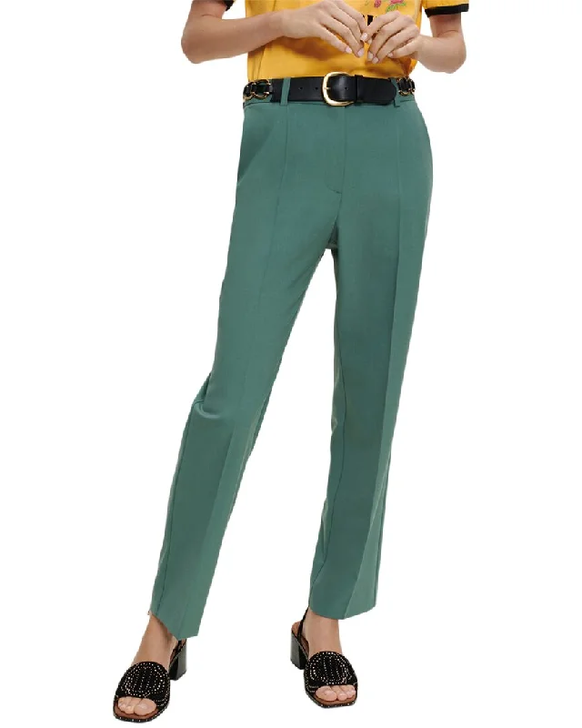 Women's Jodhpurs with Mid-LengthMaje Pillette Wool-Blend Pant