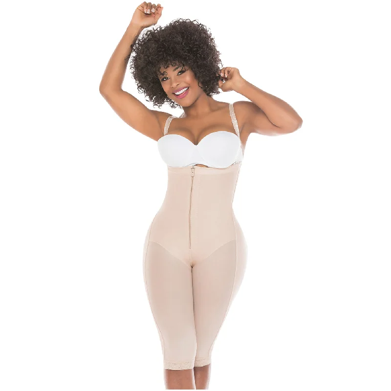 lightweight shapewear for summer dressesFajas Salome 0515 | Faja Colombiana Moldeadora Postparto Busto Libre | Powernet