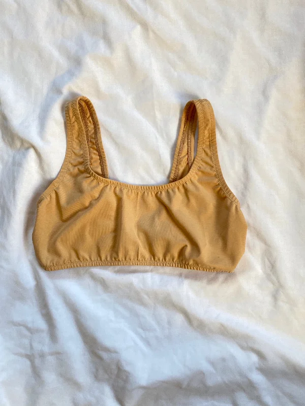 balconette bra for cleavage enhancementEvelyn Bralette - Sand