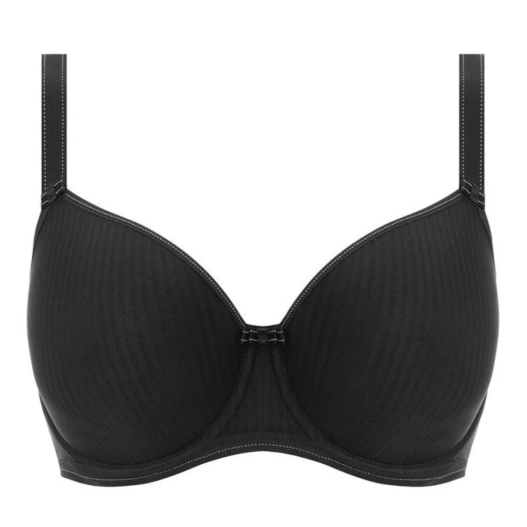 smoothing high-neck braFREYA IDOL UW MOULDED BALCONY T-SHIRT BRA BLACK