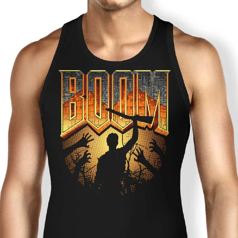 Women's Blouse with ButtonsThis is My Boomstick - Tank Top