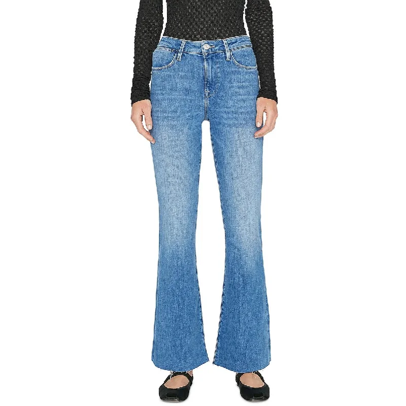 Women's Tapered PantsWomens Flared High Rise Flared Jeans