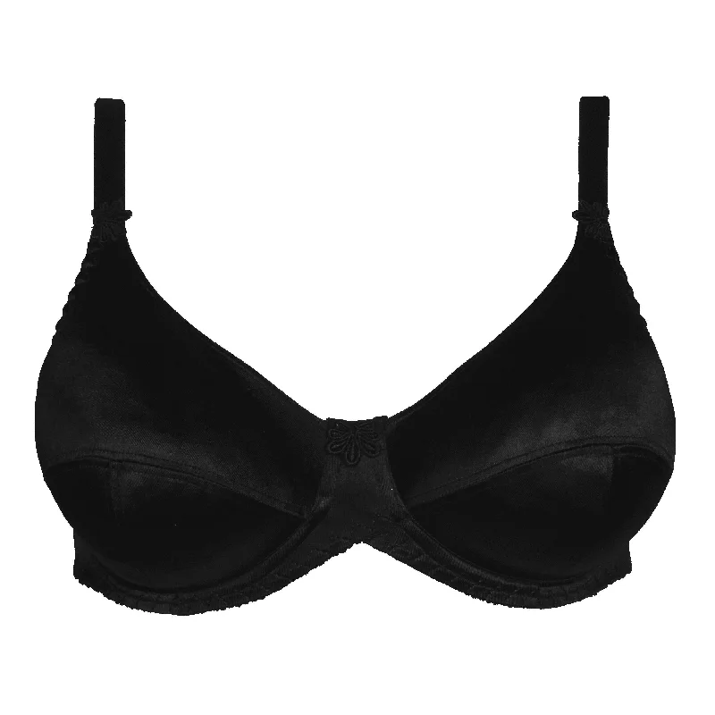 convertible halter bra with underwire support9202 Sirena Full Cup Bra in Black or Caramel