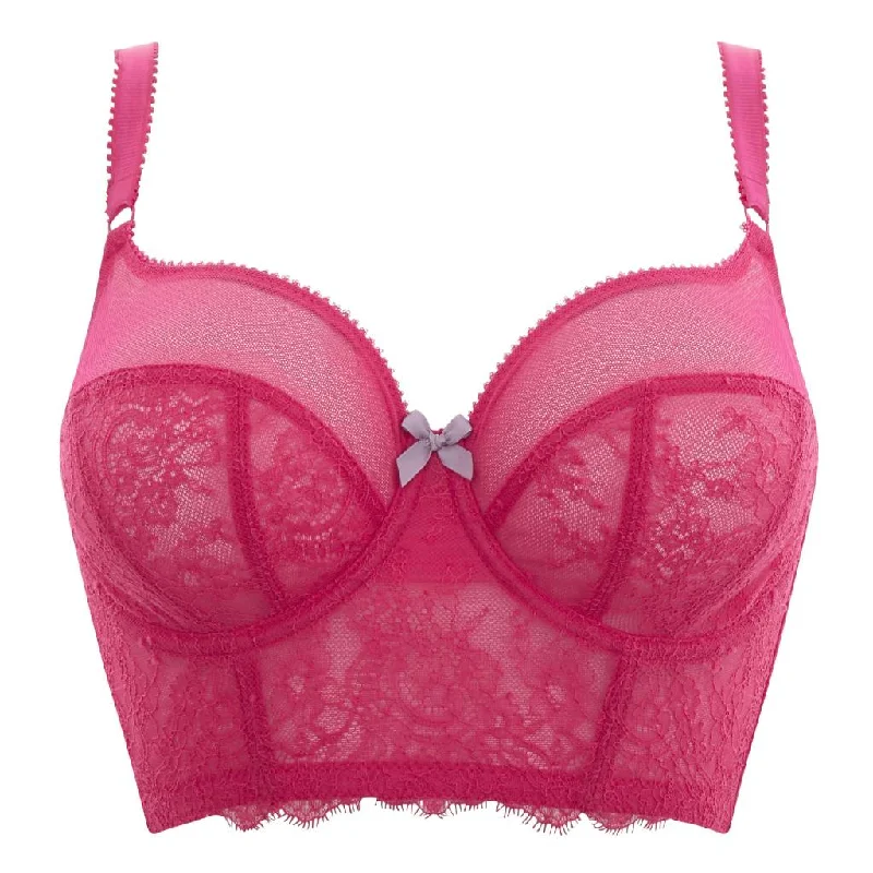 sleep bra for comfortCLEO PIPER LONGLINE BRA SHERBET