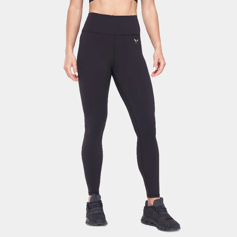 Core Agile Rise Leggings 27" - Black