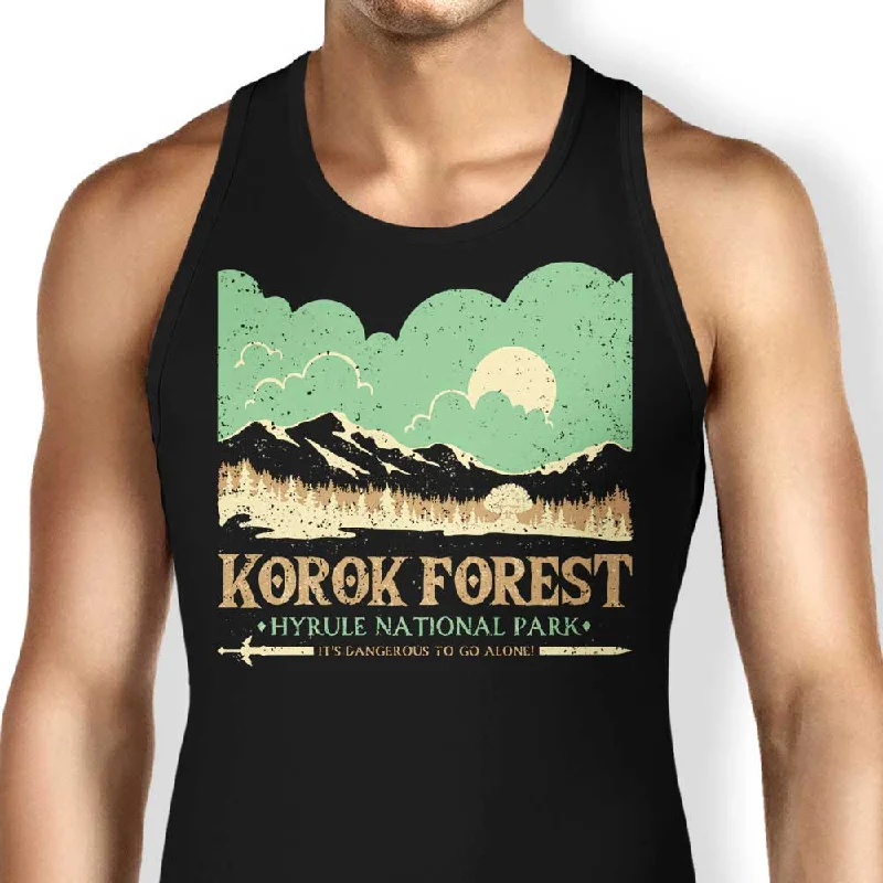 Women's Blouse with PatchesKorok National Park - Tank Top