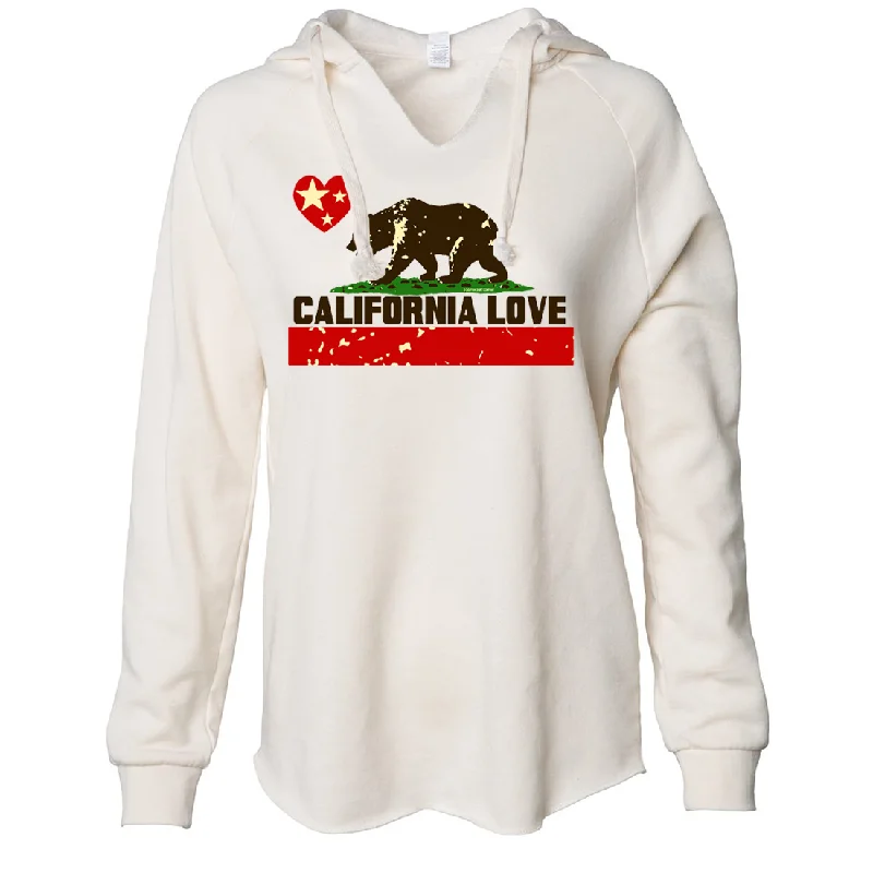 Women's Hooded Sweatshirts with ZipperCalifornia Love Women's Soft Hooded Pullover