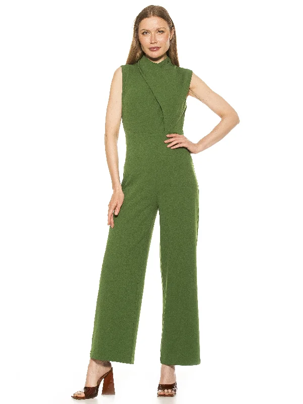 Women's Jumpsuits with Shawl CollarDana Jumpsuit