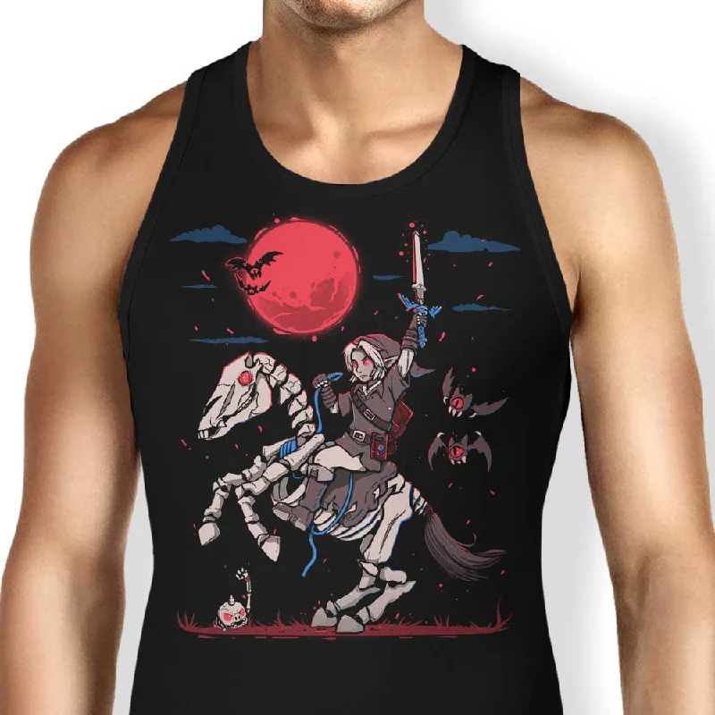 Women's Blouse with Peter Pan CollarThe Blood Moon Rises - Tank Top