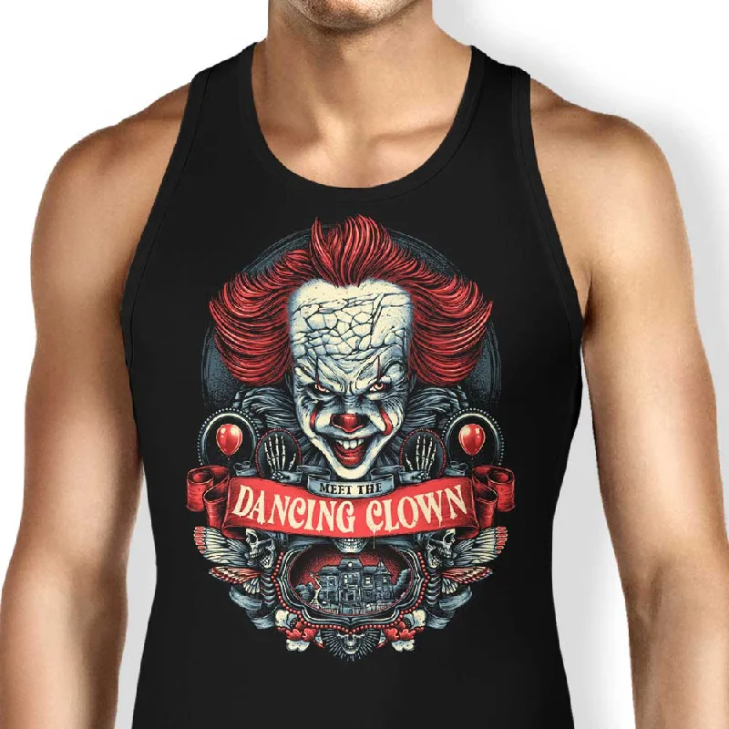 Women's Blouse with HoodMeet the Dancing Clown - Tank Top