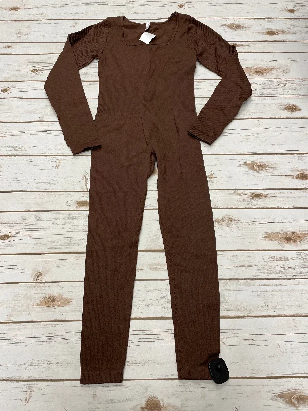 Women's Jumpsuits with Skinny LegJumpsuit By Cmf In Brown, Size: M