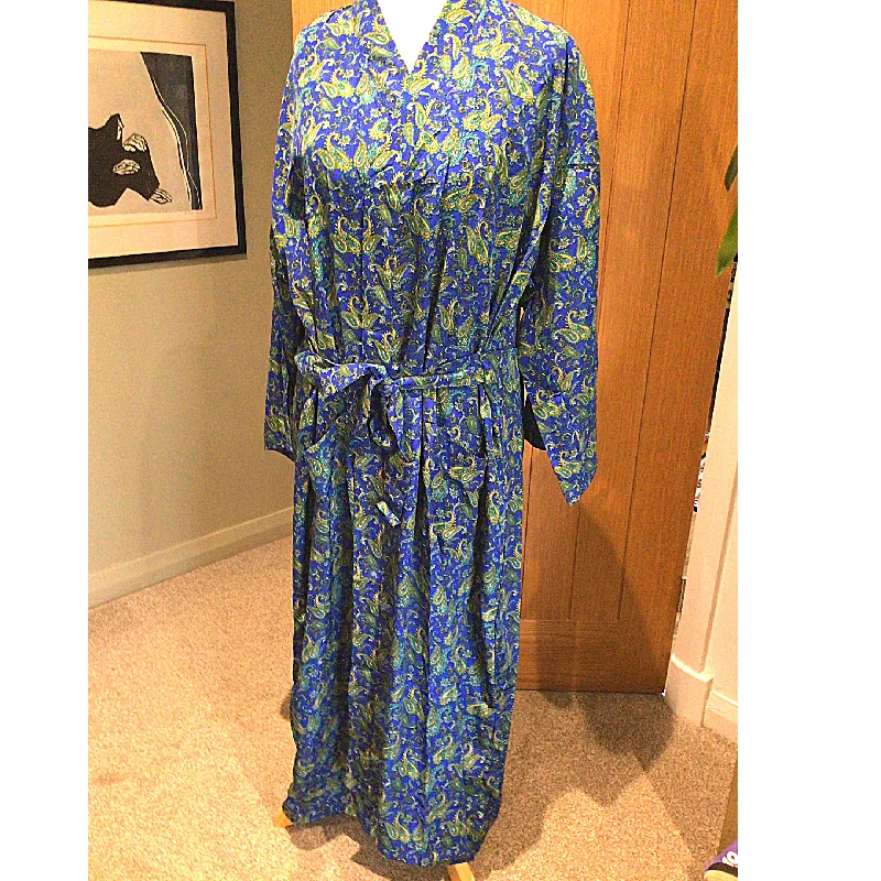 women's pajamas with a perfect blend of style and comfortAzure dressing gown