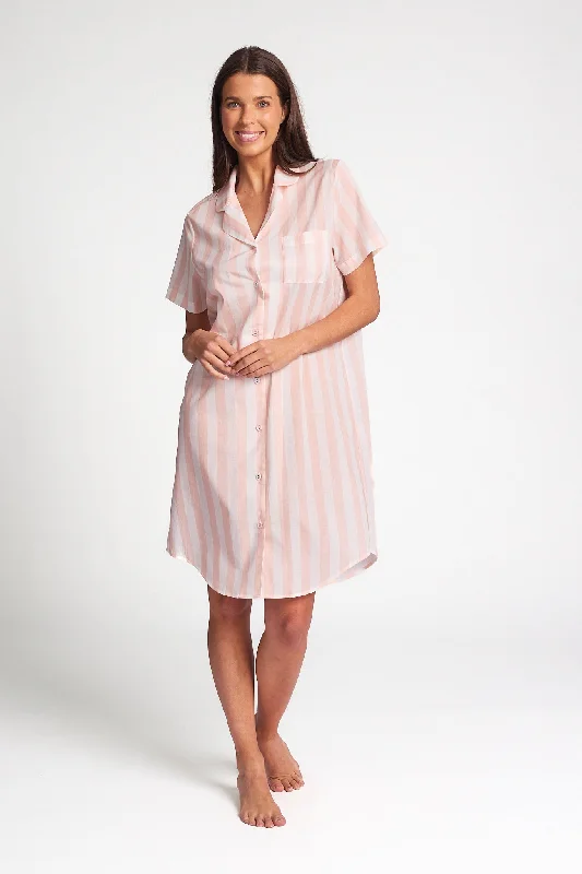 women's pajamas for all-season comfortCotton Voile Short Sleeve Nightie