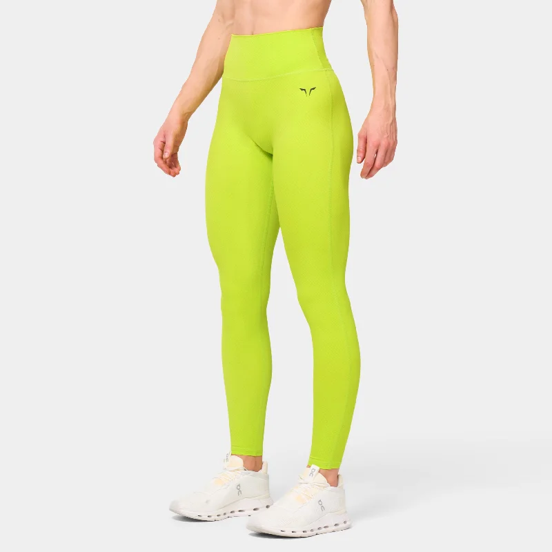 Core Agile ACT Leggings 27" 2.0 - Fluo Yellow & Green Oasis Print