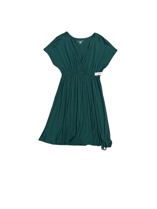 Women's U-Shaped Collar DressesDress Casual Midi By Amazon Essentials In Green, Size: S