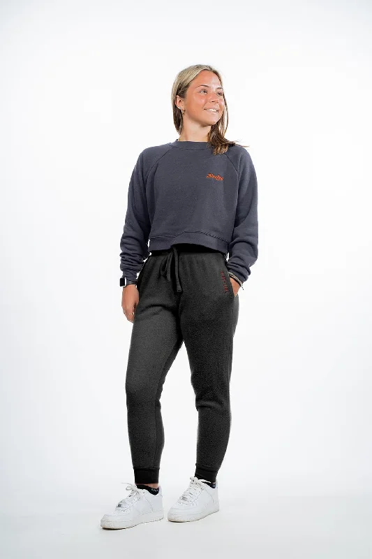 Women's Blouse with Keyhole CollarSueded Fleece Jogger