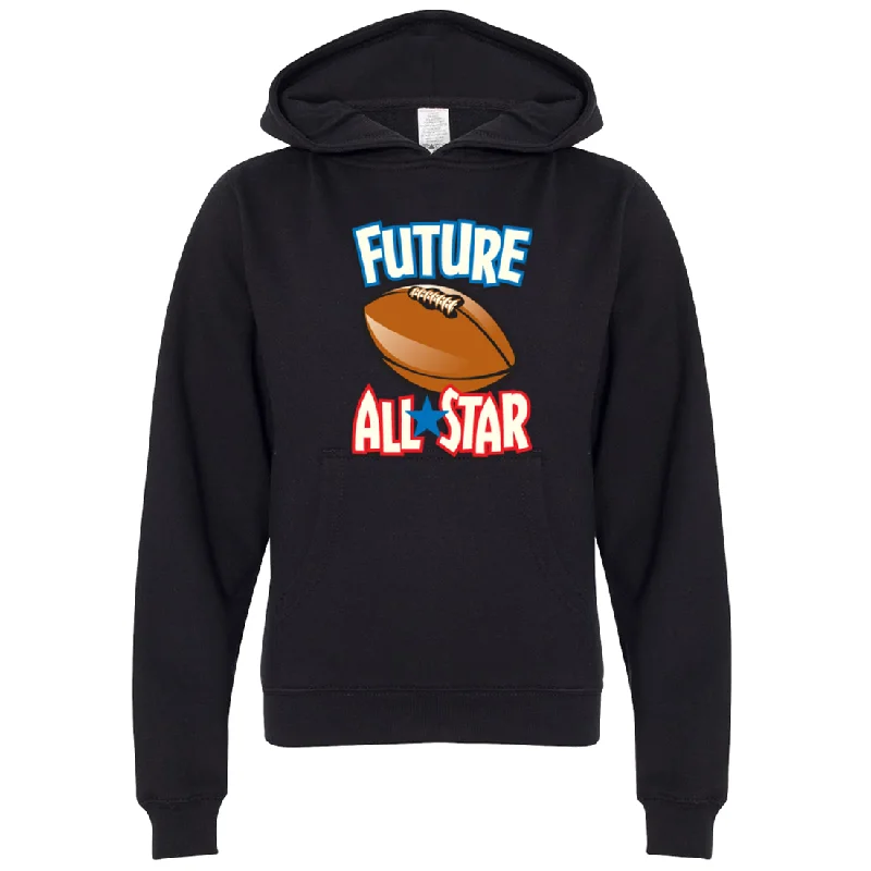 Women's Hooded Sweatshirts with Button ClosureFuture Football All Star Premium Youth Sweatshirt Hoodie