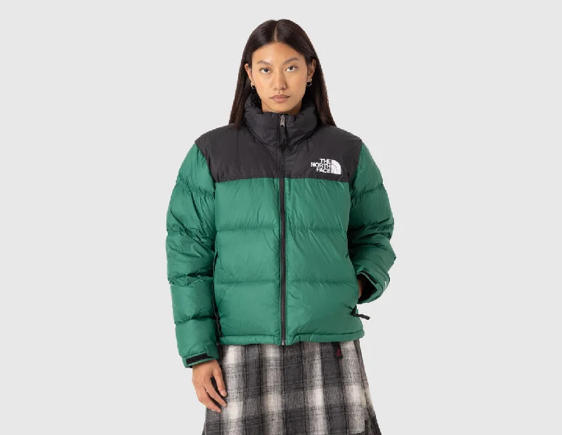 Women's Coats with ButtonsThe North Face Women's Retro Nuptse Jacket / Evergreen