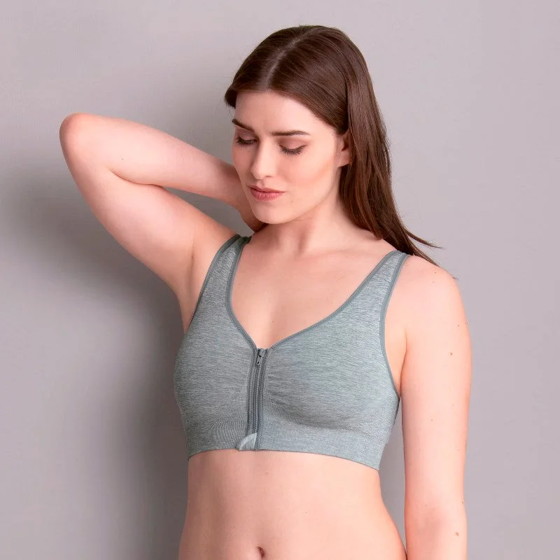 convertible halter braANITA LYNN POST MASTECTOMY BRA BILATERAL GREY MELANGE