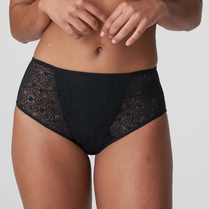 transparent lace thong panties for womenPrima Donna Twist Full Briefs - Epirus - Black