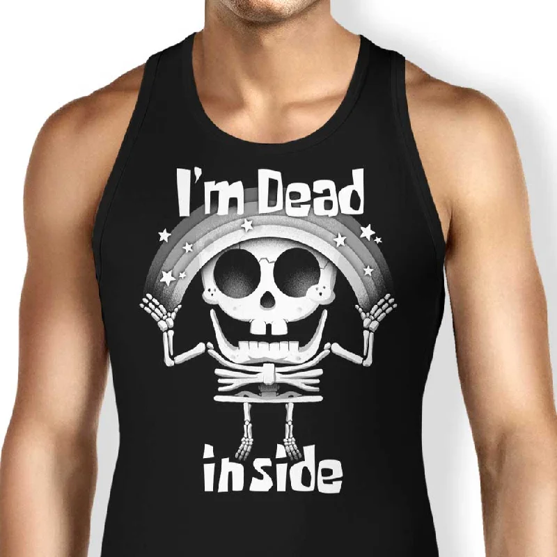 Women's Blouse with Boat NeckI'm Dead Inside - Tank Top