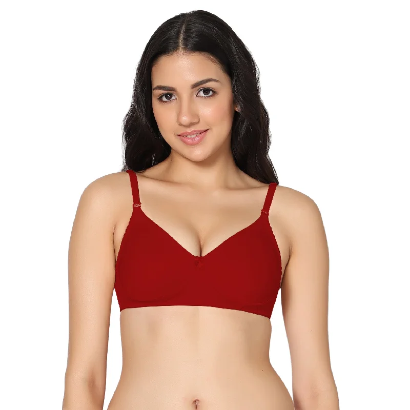 plus-size full-bust braEla Non-Padded Full Coverage T-Shirt Bra (Pack of 1)