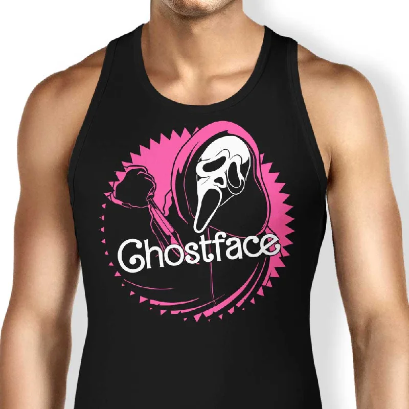 Women's Blouse with V-Shaped CollarMalibu Ghost - Tank Top