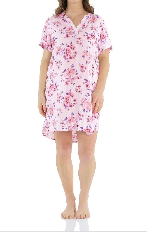 women's pajamas with a vintage lookKYOTO BLOOM T-SHIRT NIGHTIE