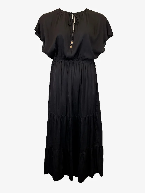 Women's Asymmetrical DressesThe Fated Elegant Evening Tiered Maxi Dress Size 12