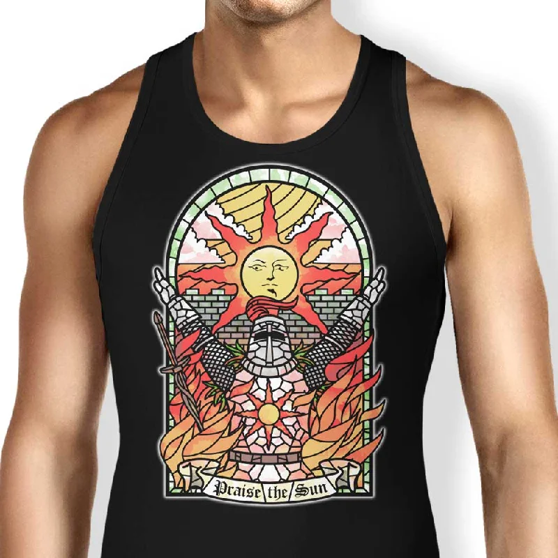 Women's Button-Up BlouseChurch of the Sun - Tank Top