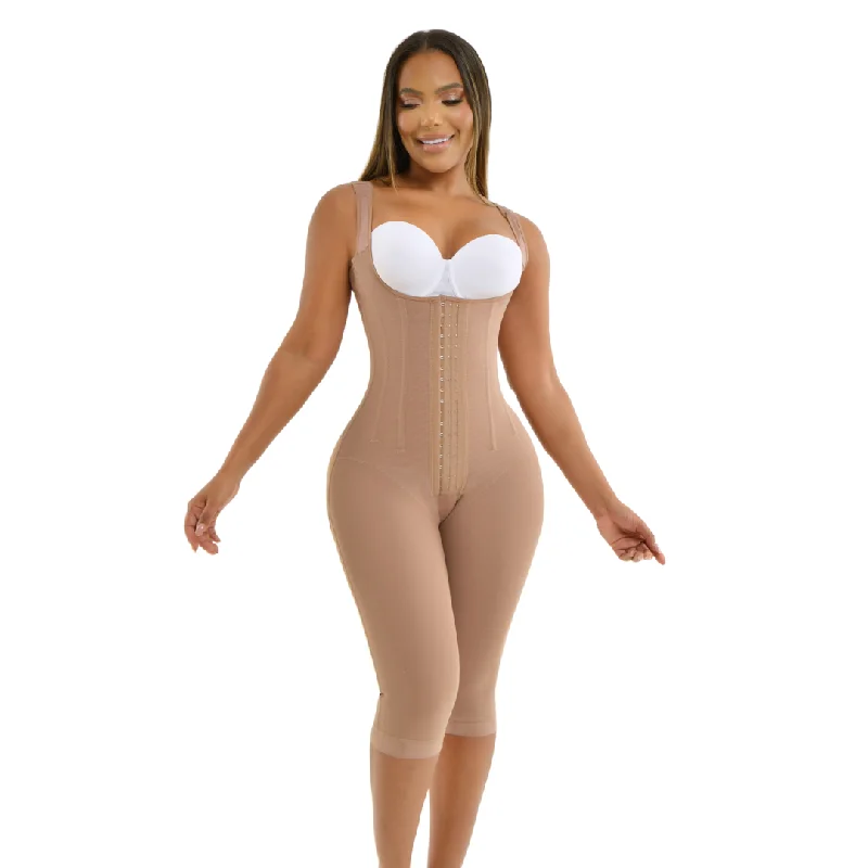 full-body suit with long legs for full coverage3016 Hourglass Fajas Meli'Belt