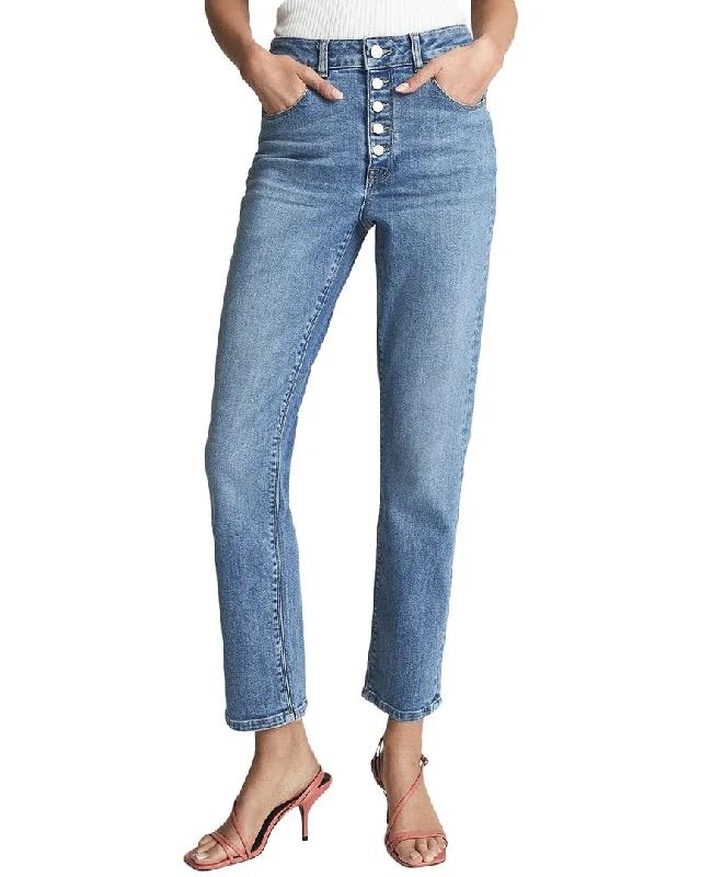 Women's Capri PantsReiss Bailey High-Rise Straight Jean