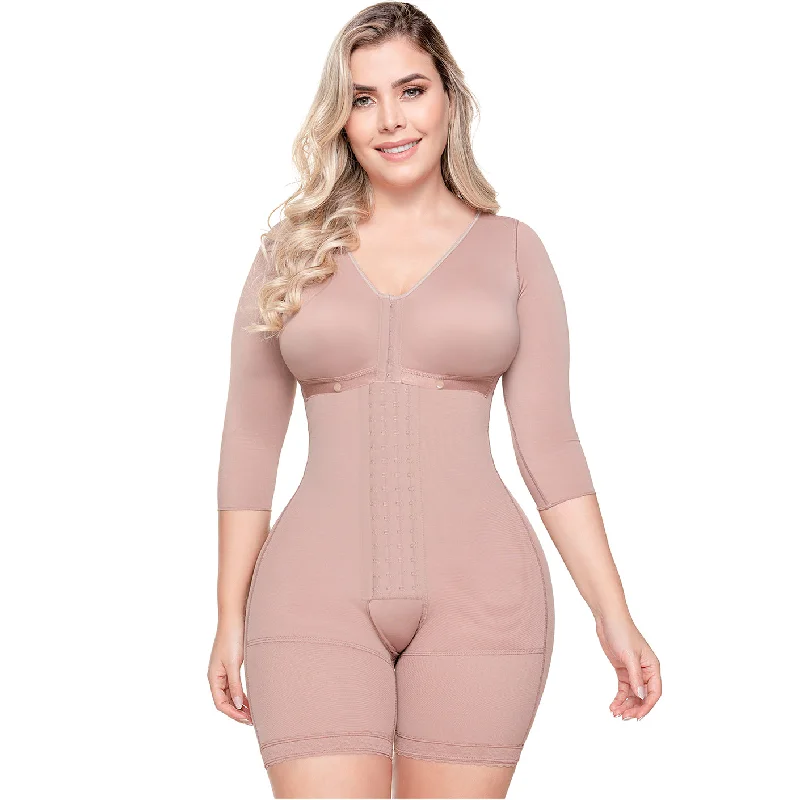 open-bust shapewear with underwire supportSONRYSE 103BF | Fajas Colombianas Reductoras Levanta Glúteos | Postquirurgica | Powernet