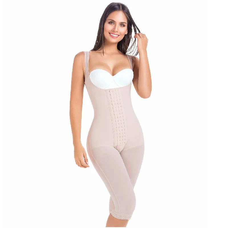 long-sleeve body suit for smoothing under sleevesMaríaE 9382 | Fajas Colombianas Levanta Cola para Mujer | Postquirurgicas y Postparto