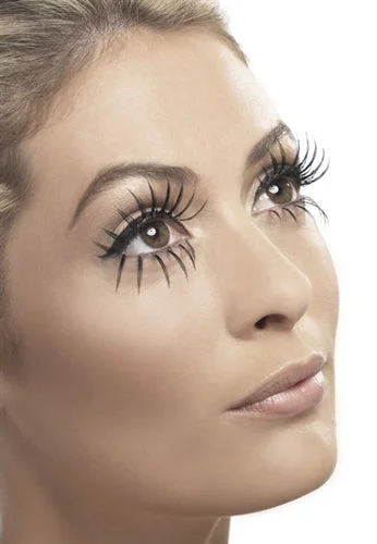 racerback sports braGothic Manor Ghost Bride Eyelashes- Black