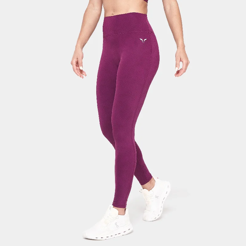 Run The City Leggings 27" 2.0 - Pickled Beet & Tasting Print