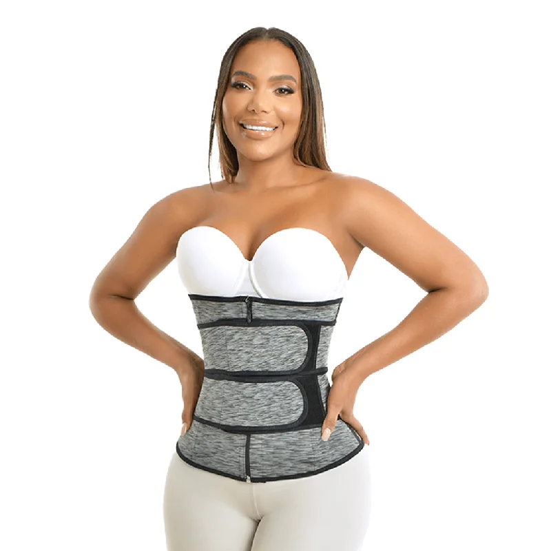 open-bust waist trainer for tops and dresses6030 Gym Sculpting Waist Trainer Fajas Meli'belt