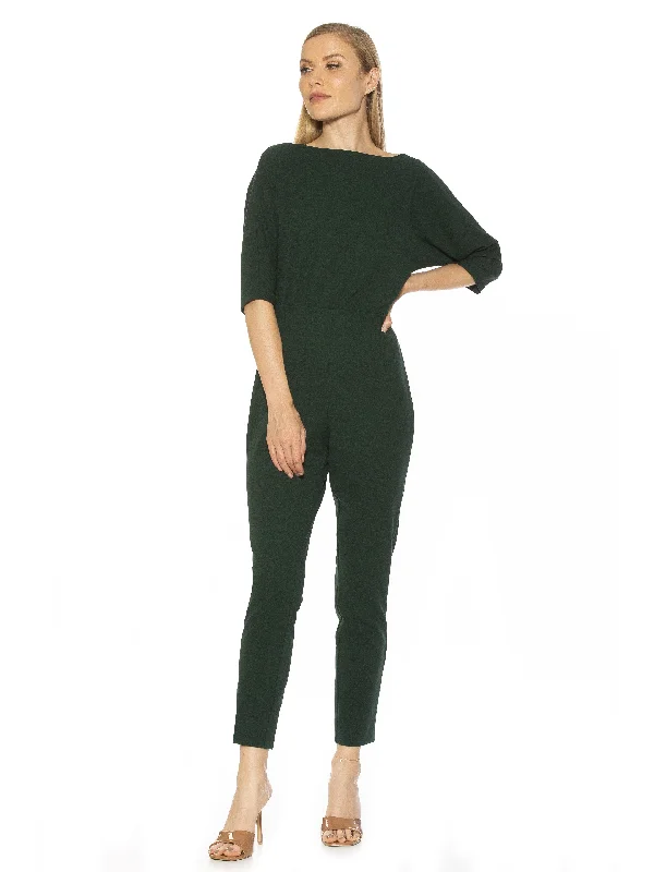 Women's Jumpsuits with Rounded HemLarson Jumpsuit