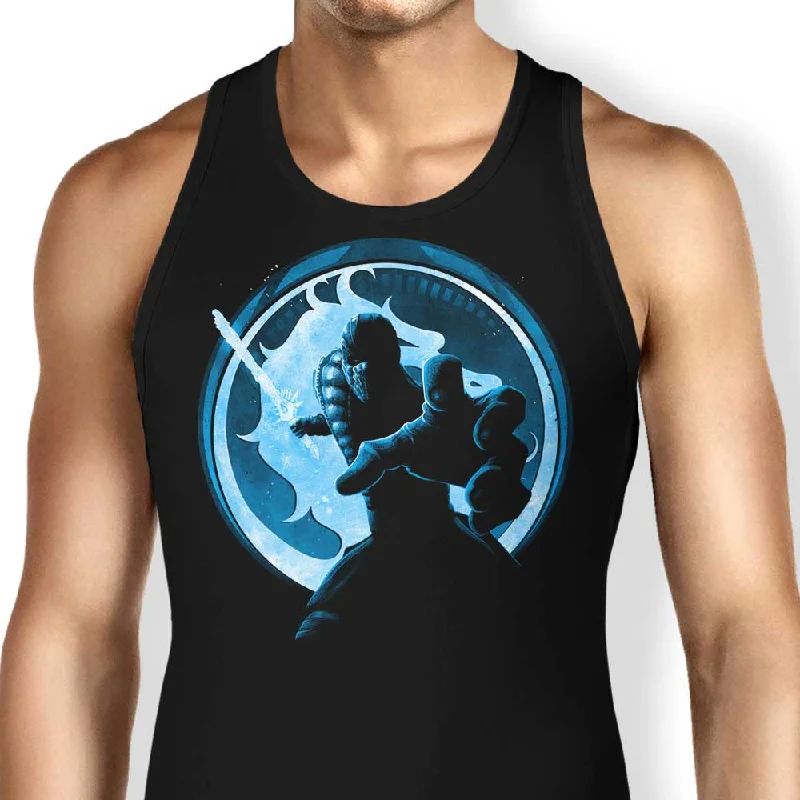 Women's Blouse with Peter Pan CollarCryomancer Ninja - Tank Top