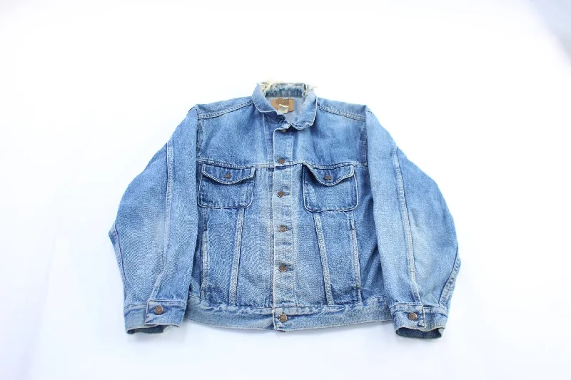 Women's Coats with Fur Trimmed Buttons90's Gap Denim Jacket