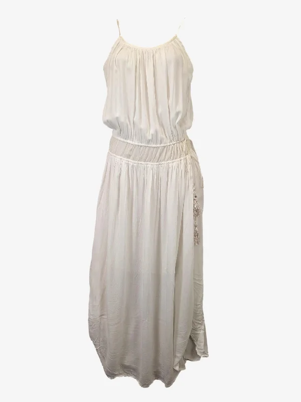 Women's Cut-Out DressesBird & Kite Graceful Realxed Summer Maxi Dress Size S