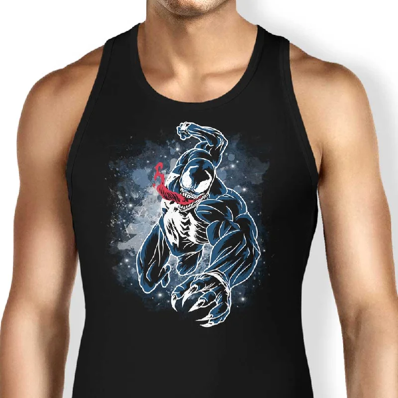 Women's Blouse with Rounded CollarInked Symbiote - Tank Top