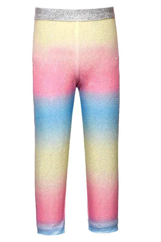 Rainbow Holographic Leggings