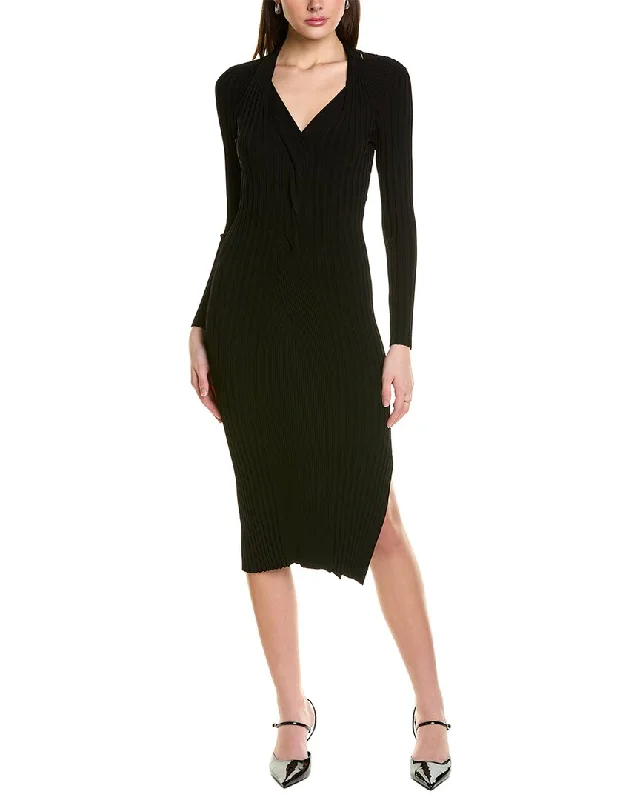 Women's Collarless Design SweatersDiane von Furstenberg Noah Sweaterdress