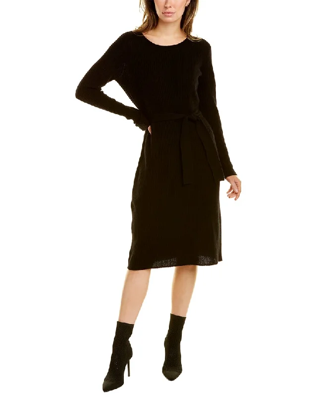 Women's Albanian Wool SweatersHannah Rose Merino & Cashmere-Blend Sweaterdress