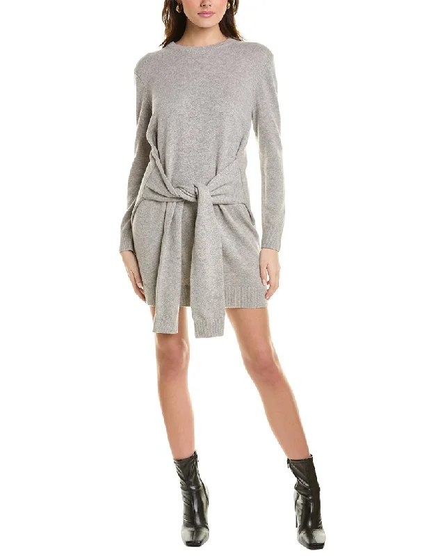 Women's Knitted SweatersMichael Kors Tie-Waist Cashmere Sweaterdress