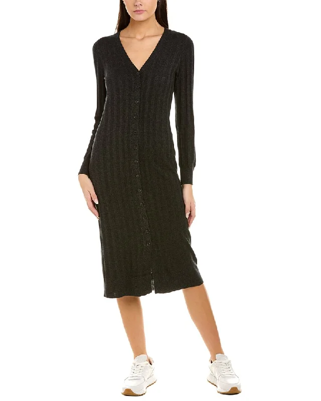 Women's Russian Wool SweatersNAADAM Marled Silk & Cashmere-Blend Sweaterdress